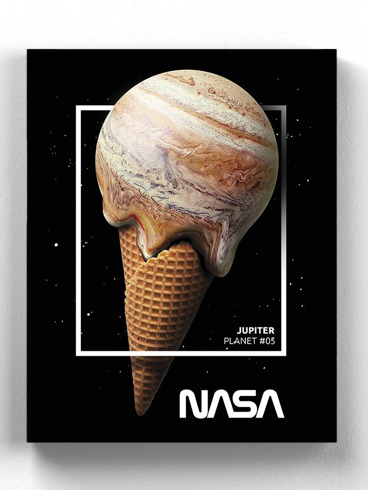 Nasa Jupiter Ice Cream Wall Art -NASA Designs