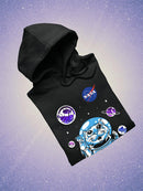 Nasa Astronaut Kitten W Planets Hoodie or Sweatshirt -NASA Designs