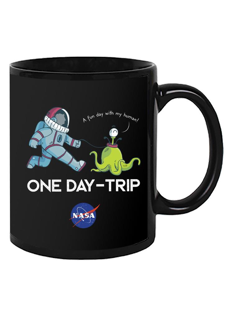 Nasa Astronaut W Pet Alien Mug -NASA Designs