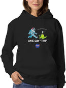 Nasa Astronaut W Pet Alien Hoodie or Sweatshirt -NASA Designs