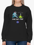 Nasa Astronaut W Pet Alien Hoodie or Sweatshirt -NASA Designs