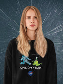 Nasa Astronaut W Pet Alien Hoodie or Sweatshirt -NASA Designs