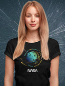 Nasa Explore The Galaxy Shaped T-shirt -NASA Designs