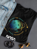 Nasa Explore The Galaxy Shaped T-shirt -NASA Designs