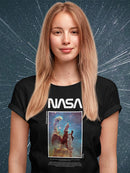 Nasa Pillars Of Creation Shaped T-shirt -NASA Designs