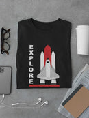 Nasa Shuttle Explore T-shirt -NASA Designs
