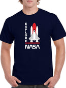 Nasa Shuttle Explore T-shirt -NASA Designs