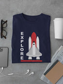 Nasa Shuttle Explore T-shirt -NASA Designs