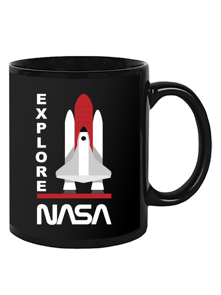 Nasa Shuttle Explore Mug -NASA Designs