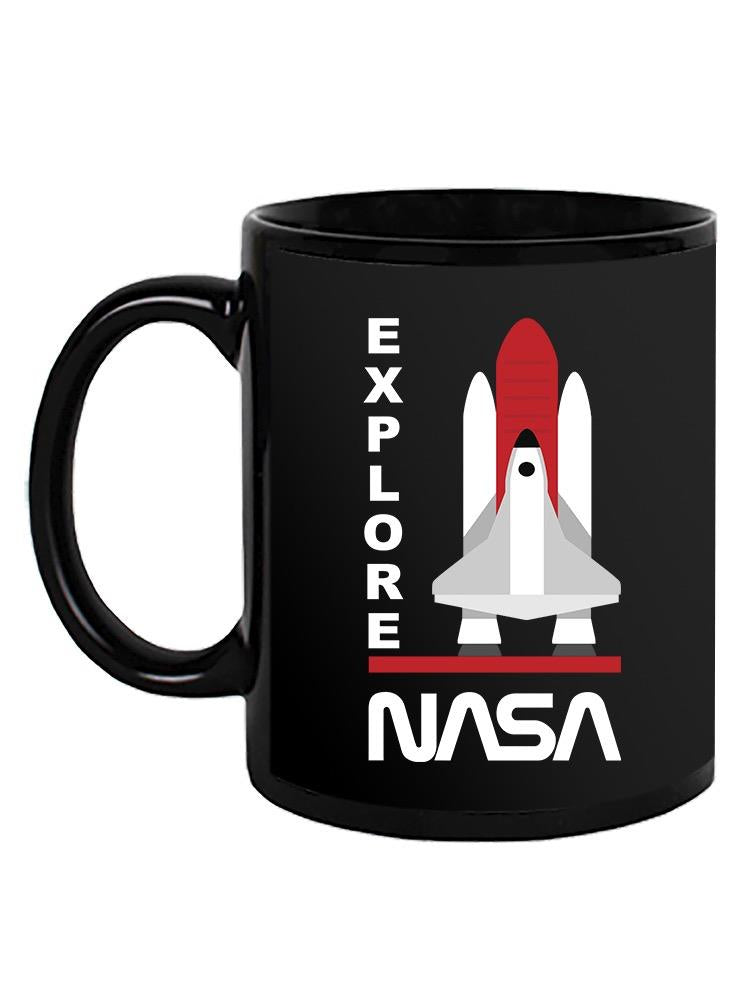 Nasa Shuttle Explore Mug -NASA Designs
