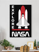 Nasa Shuttle Explore Wall Art -NASA Designs