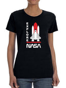 Nasa Shuttle Explore T-shirt -NASA Designs
