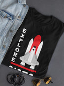 Nasa Shuttle Explore T-shirt -NASA Designs