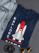 Nasa Shuttle Explore T-shirt -NASA Designs