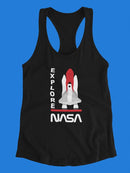 Nasa Shuttle Explore T-shirt -NASA Designs