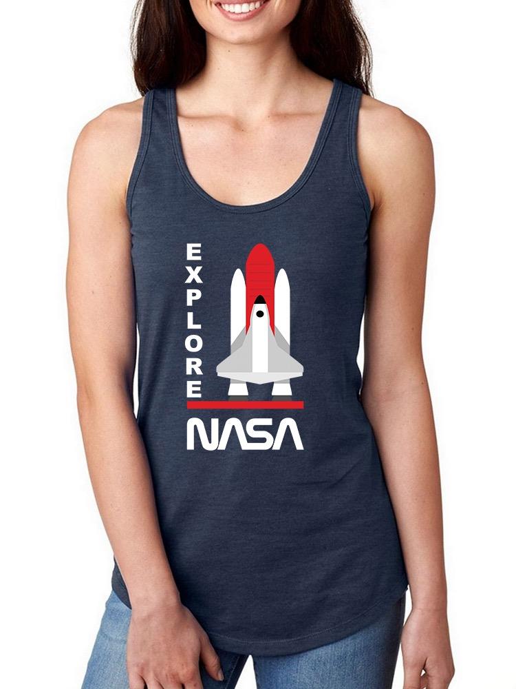 Nasa Shuttle Explore T-shirt -NASA Designs