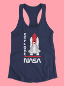 Nasa Shuttle Explore T-shirt -NASA Designs