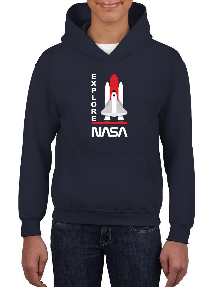 Nasa Shuttle Explore Hoodie -NASA Designs