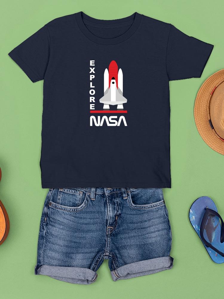 Nasa Shuttle Explore T-shirt -NASA Designs