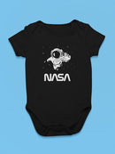 Nasa Astronaut Reaching Camera Bodysuit -NASA Designs