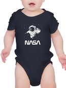 Nasa Astronaut Reaching Camera Bodysuit -NASA Designs