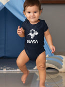 Nasa Astronaut Reaching Camera Bodysuit -NASA Designs