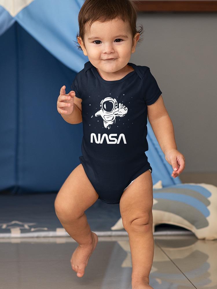 Nasa Astronaut Reaching Camera Bodysuit -NASA Designs