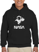 Nasa Astronaut Reaching Camera Hoodie or Sweatshirt -NASA Designs