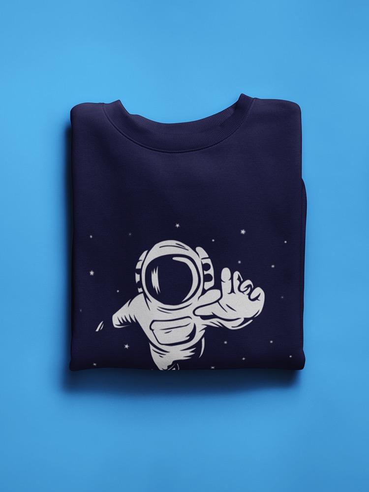 Nasa Astronaut Reaching Camera Hoodie or Sweatshirt -NASA Designs