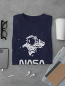 Nasa Astronaut Reaching Camera T-shirt -NASA Designs