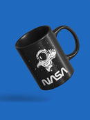 Nasa Astronaut Reaching Camera Mug -NASA Designs