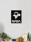 Nasa Astronaut Reaching Camera Wall Art -NASA Designs