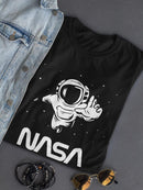 Nasa Astronaut Reaching Camera T-shirt -NASA Designs