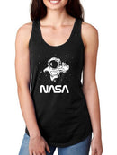 Nasa Astronaut Reaching Camera T-shirt -NASA Designs