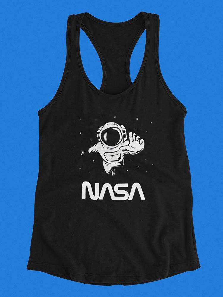 Nasa Astronaut Reaching Camera T-shirt -NASA Designs