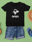 Nasa Astronaut Reaching Camera T-shirt -NASA Designs