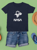 Nasa Astronaut Reaching Camera T-shirt -NASA Designs