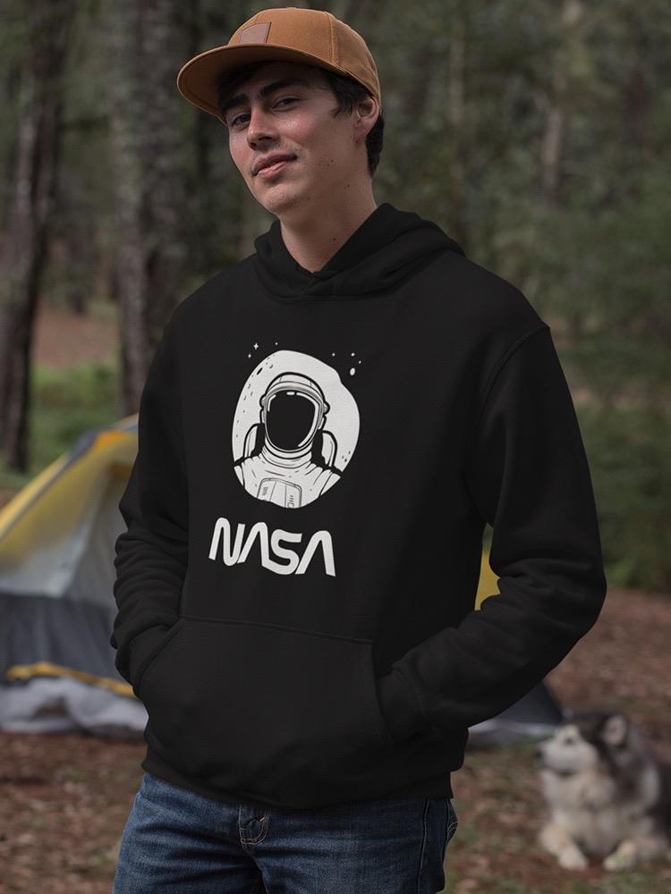 Nasa Astronaut Over Moon Hoodie or Sweatshirt -NASA Designs
