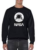 Nasa Astronaut Over Moon Hoodie or Sweatshirt -NASA Designs