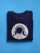 Nasa Astronaut Over Moon Hoodie or Sweatshirt -NASA Designs