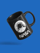Nasa Astronaut Over Moon Mug -NASA Designs