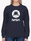 Nasa Astronaut Over Moon Hoodie or Sweatshirt -NASA Designs