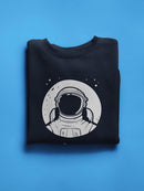 Nasa Astronaut Over Moon Hoodie or Sweatshirt -NASA Designs