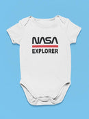 Nasa Explorer Banner Bodysuit -NASA Designs