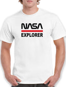 Nasa Explorer Banner T-shirt -NASA Designs