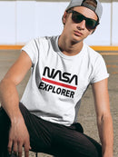 Nasa Explorer Banner T-shirt -NASA Designs