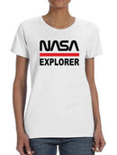 Nasa Explorer Banner T-shirt -NASA Designs