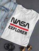 Nasa Explorer Banner T-shirt -NASA Designs