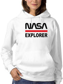 Nasa Explorer Banner Hoodie or Sweatshirt -NASA Designs