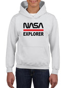 Nasa Explorer Banner Hoodie -NASA Designs